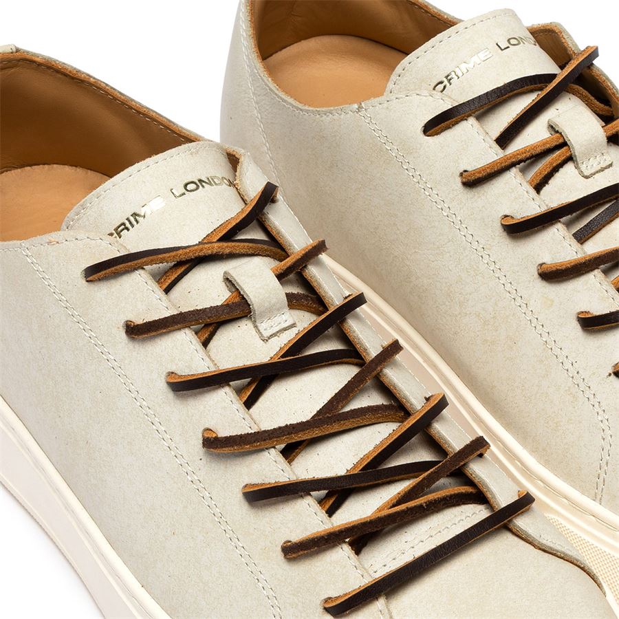 Raw Cut natural beige sneakers da uomo Crime London | 19770PP810